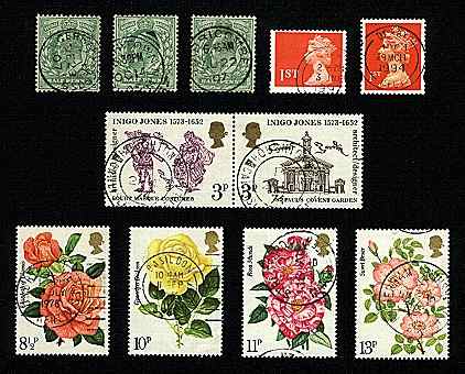 Very fine and superb used stamps